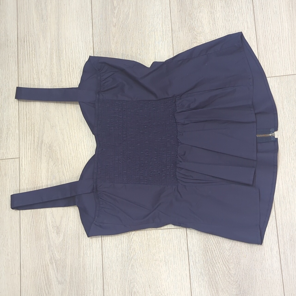Blue Zip Up Top - Picture 10 of 10